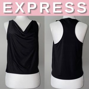 NEW Express Cowl Neck Racerback Tank; XS